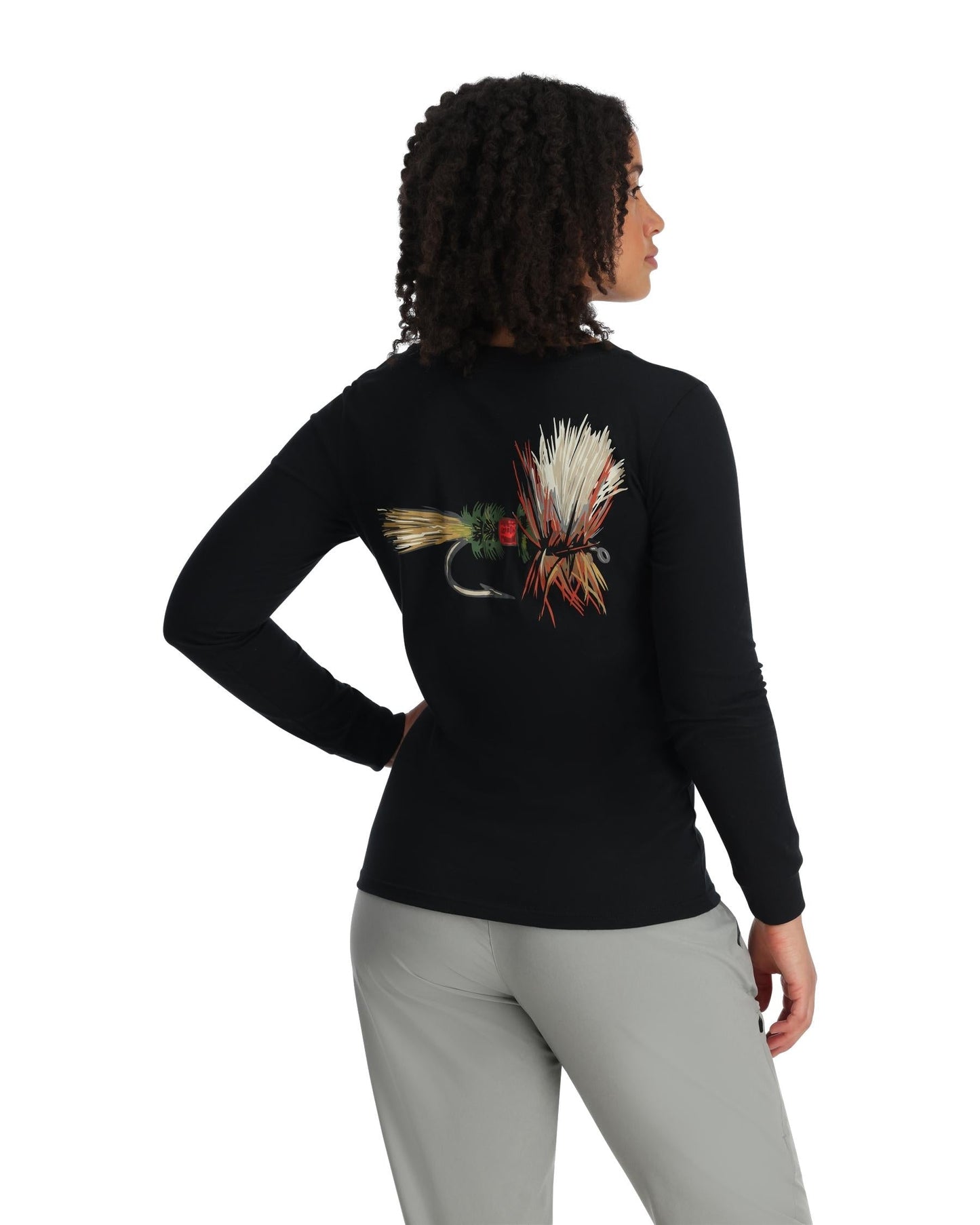 Simms W’s Royal Wulff Fly LS T-Shirt For Women