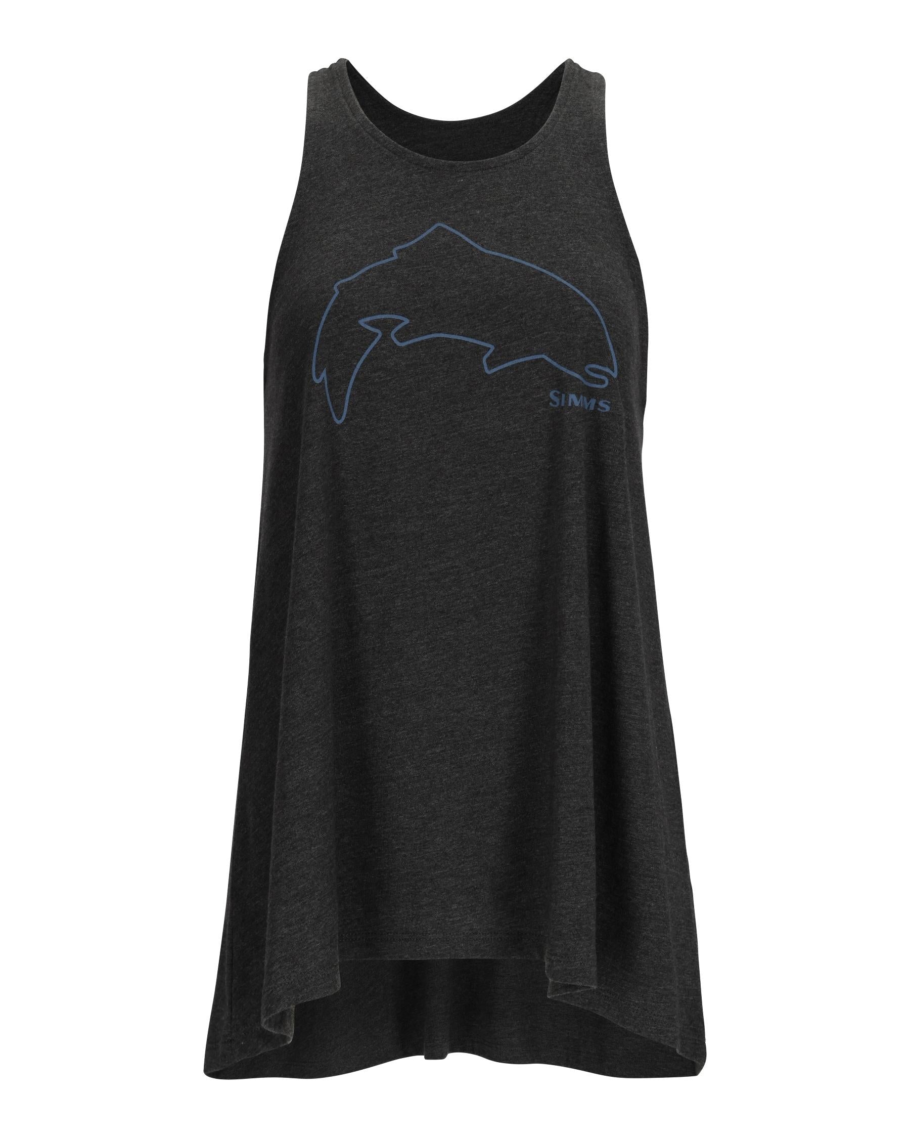 Simms Trout Outline Tank Top For Women