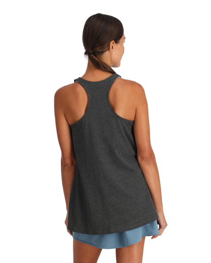 Simms Trout Outline Tank Top For Women