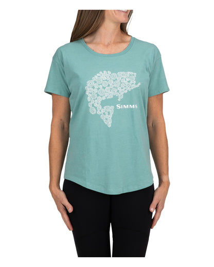 Simms Floral Bass T-Shirt For Women