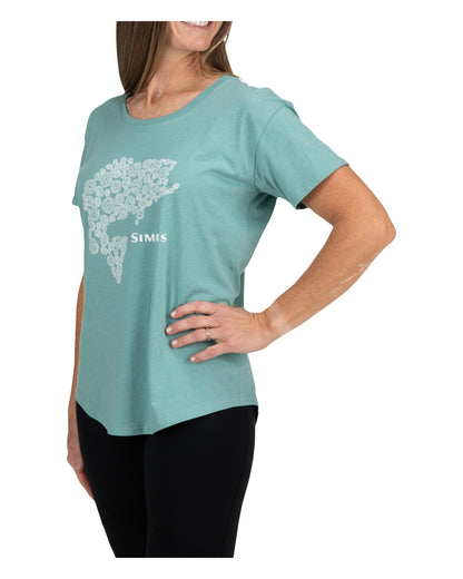 Simms Floral Bass T-Shirt For Women