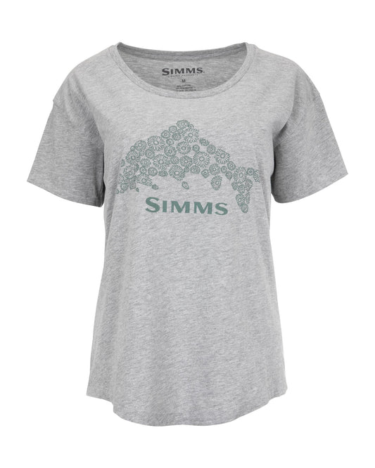 Simms Floral Trout T-Shirt For Women