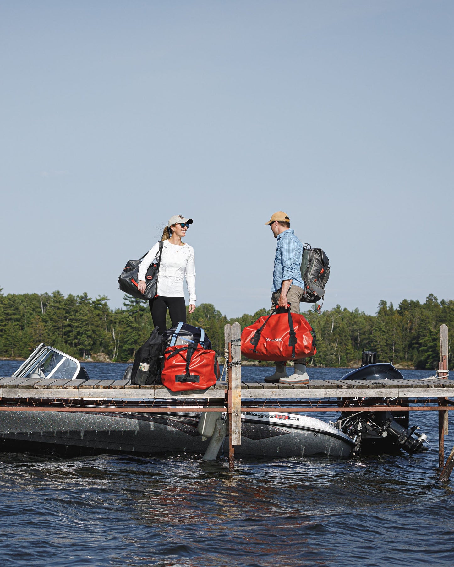 Simms Dry Creek Duffel S

 - 60L For Gear