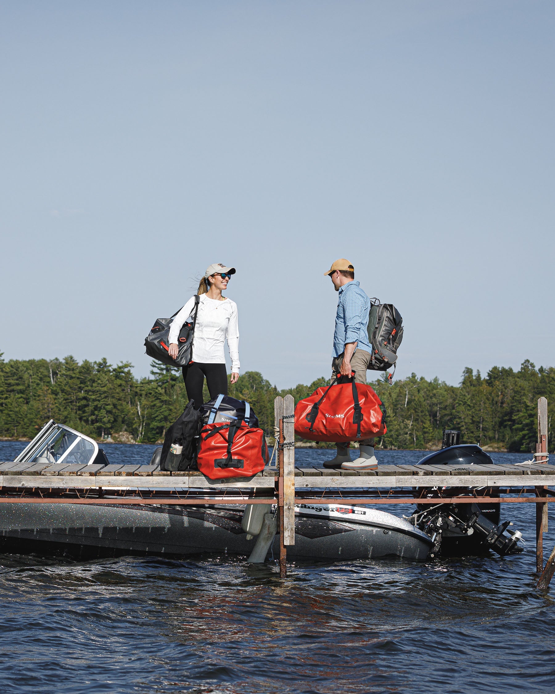 Simms Dry Creek Duffel S

 - 60L For Gear