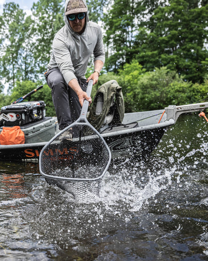 Simms Daymaker Boat Net - Long Handle For Gear