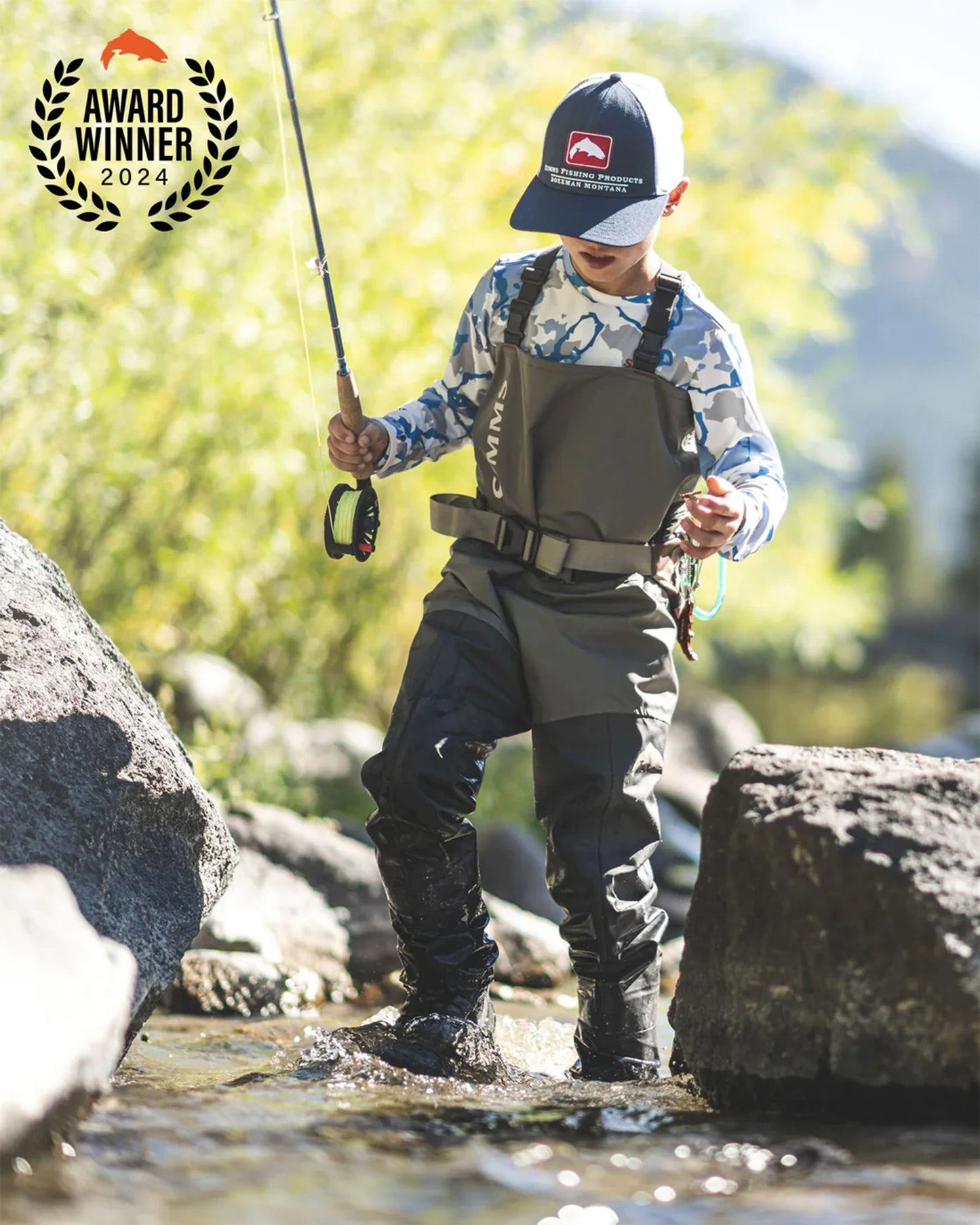 Simms Kid's Tributary Waders - Stockingfoot For Kids