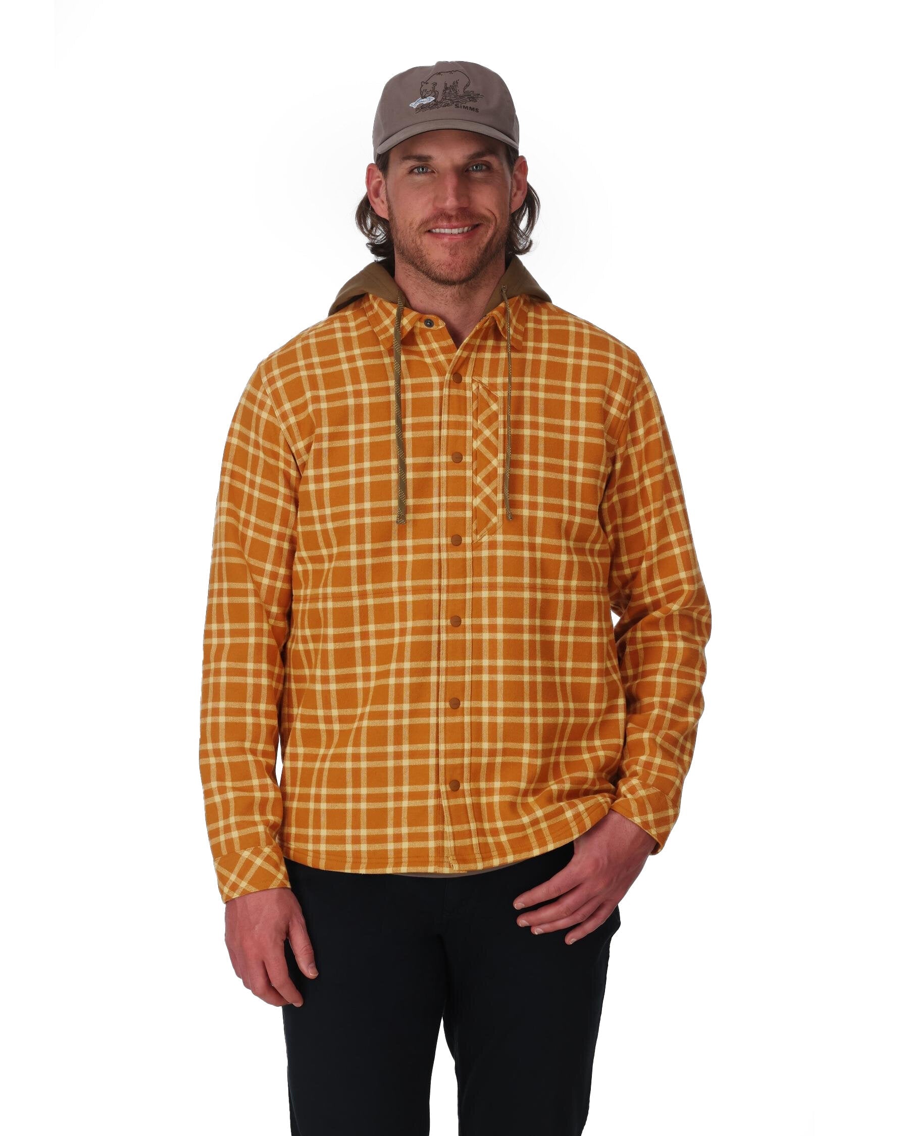 Simms Coldweather Hooded Shacket For Men