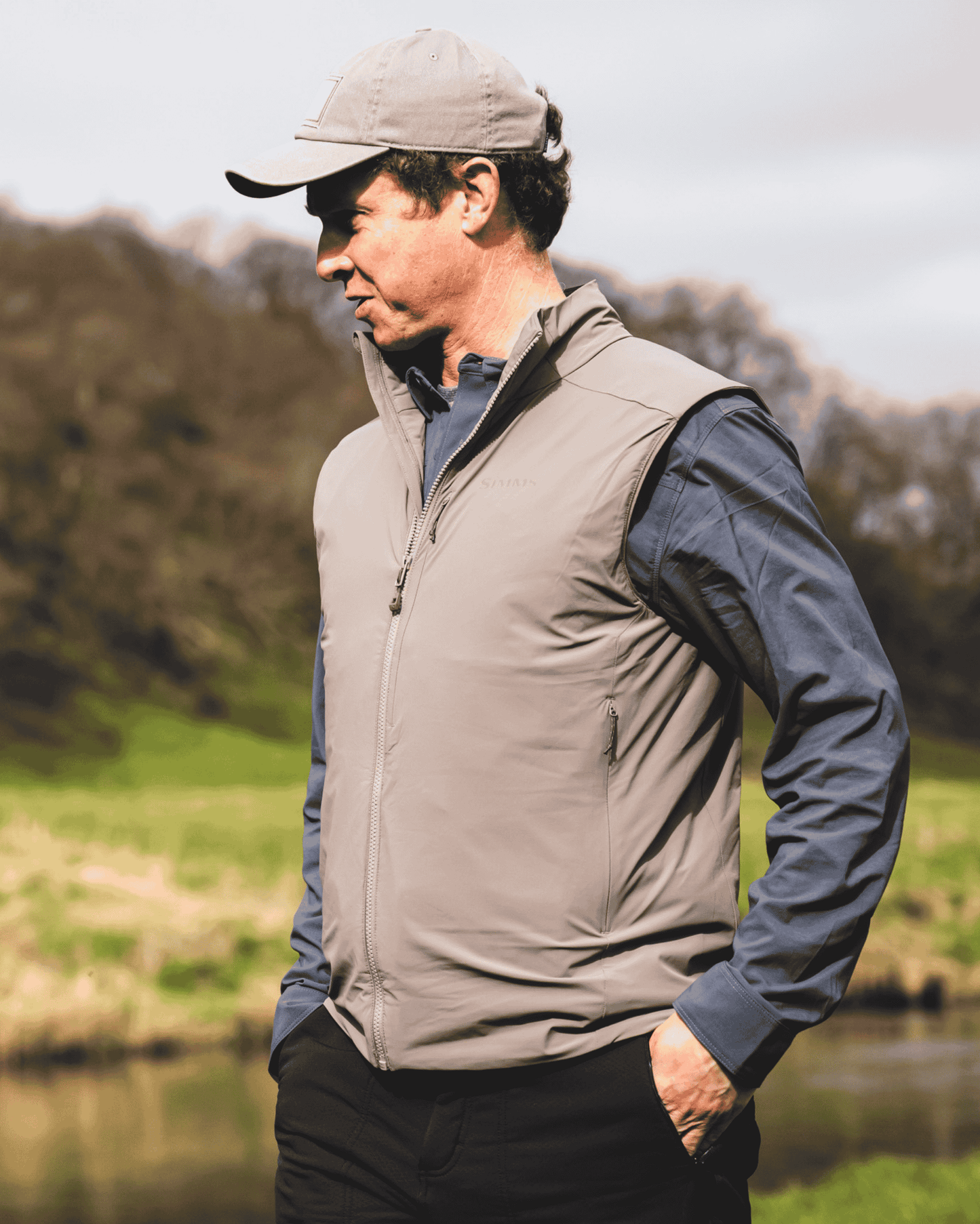 Simms Midstream Wool Insulated Vest For Men
