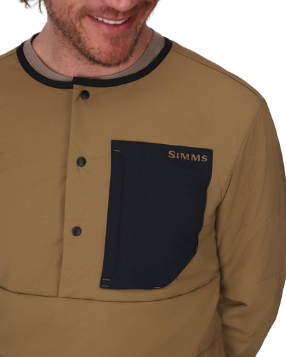 Simms Midstream Wool Insulated Henley For Men
