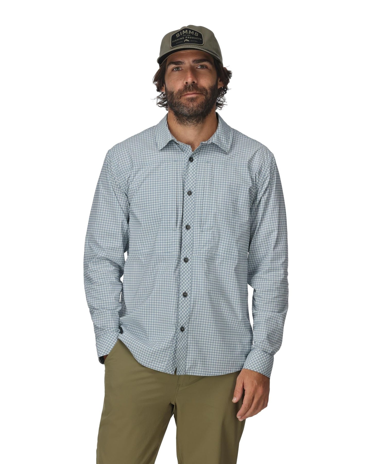 Simms Stone Cold LS Shirt  - Past Season For Men