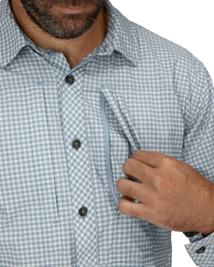 Simms Stone Cold LS Shirt  - Past Season For Men