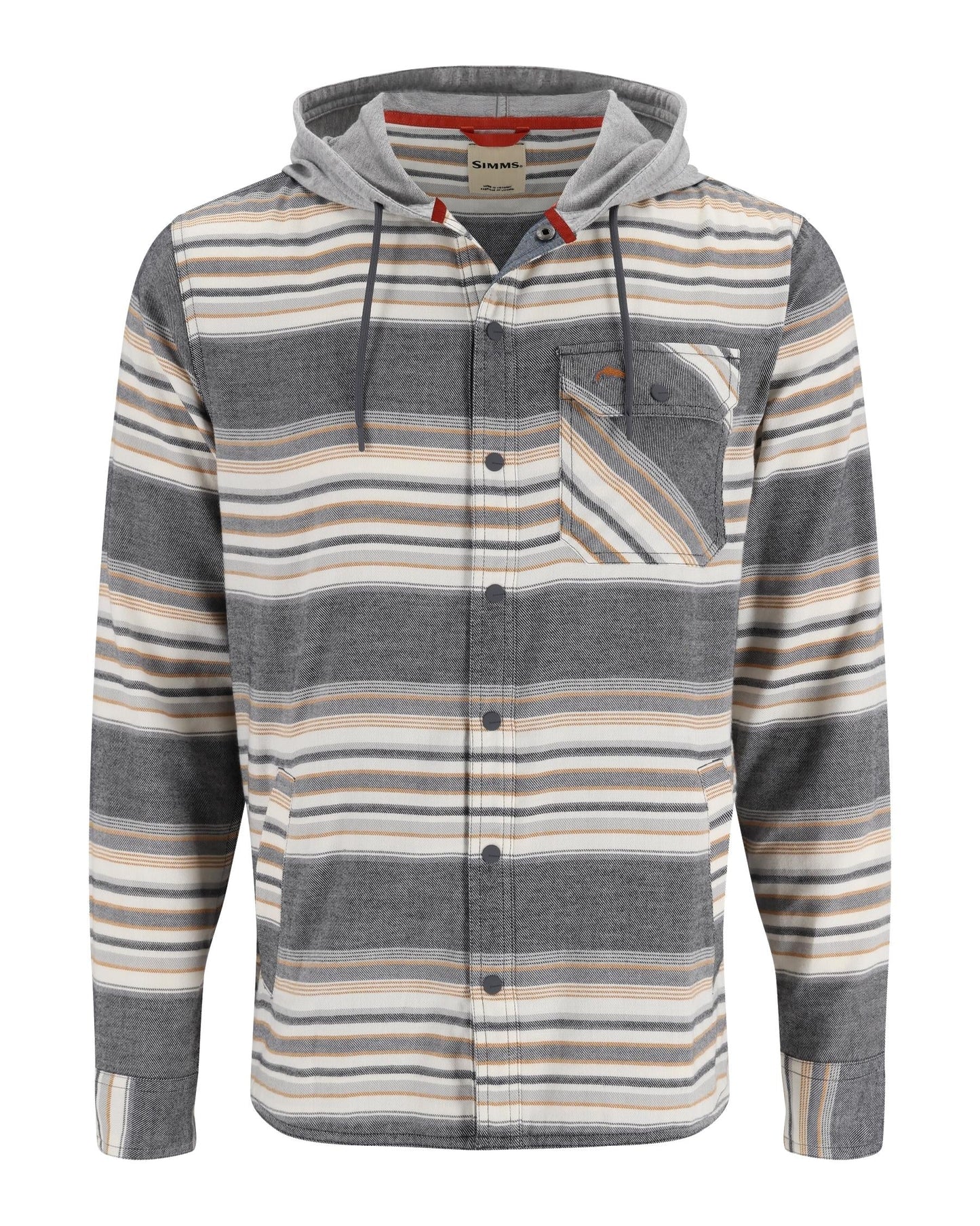 Simms Santee Flannel Hoody  - Past Season For Men