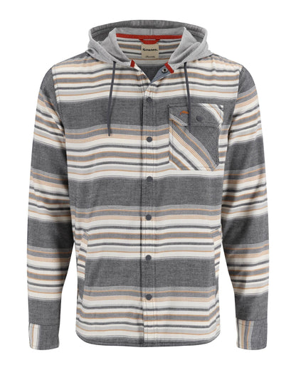 Simms Santee Flannel Hoody  - Past Season For Men