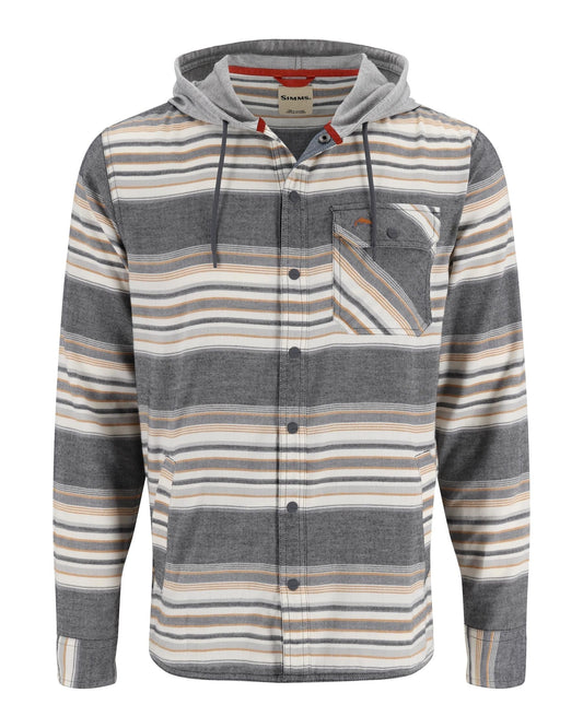 Simms Santee Flannel Hoody  - Past Season For Men