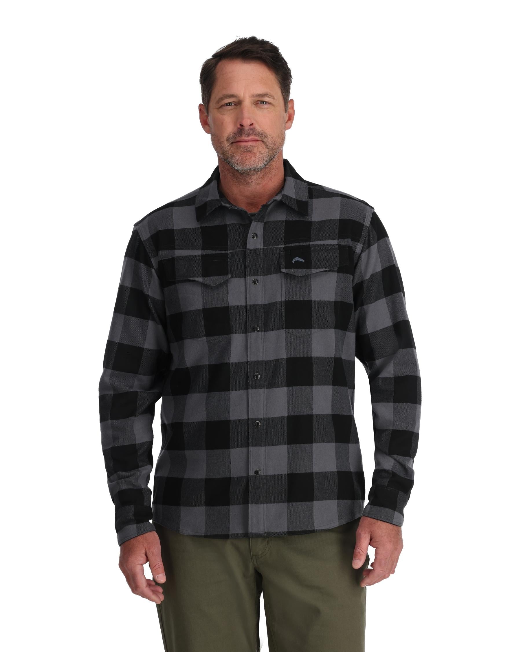 Simms Gallatin Flannel Fishing Shirt  - Past Season For Men