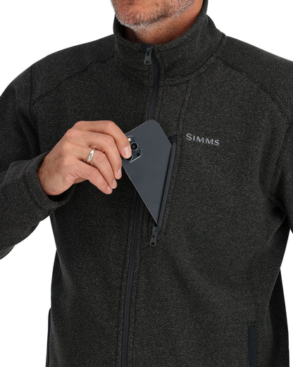 Simms Rivershed-Full Zip Fleece For Men