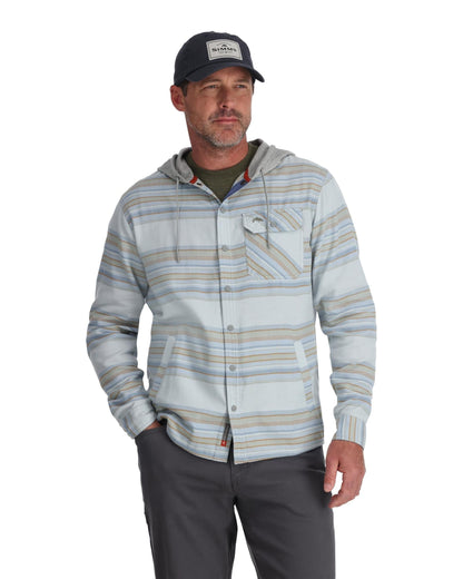Simms Santee Flannel Hoody  - Past Season For Men
