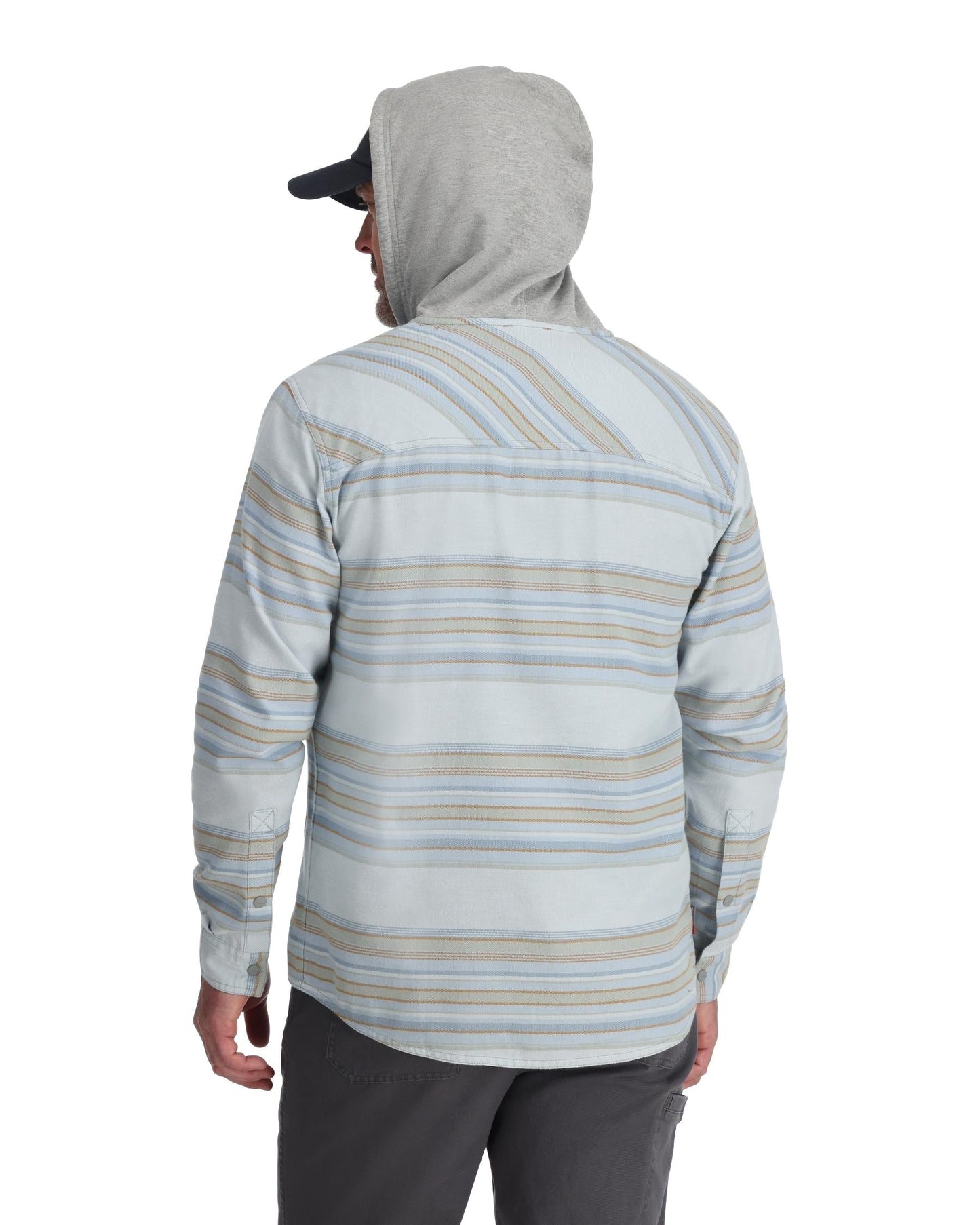 Simms Santee Flannel Hoody  - Past Season For Men