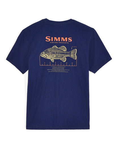 Simms Bass Ruler T-Shirt For Men