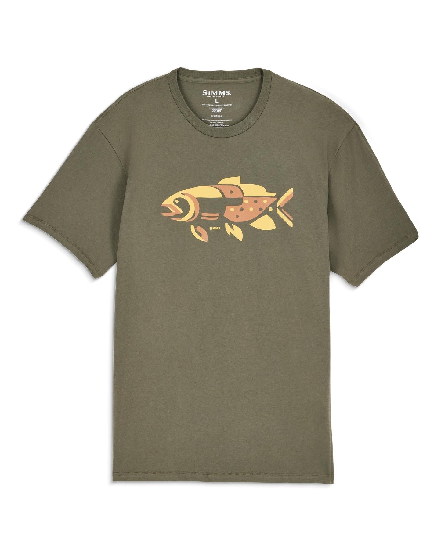 Simms Abstract Fresh T-Shirt For Men