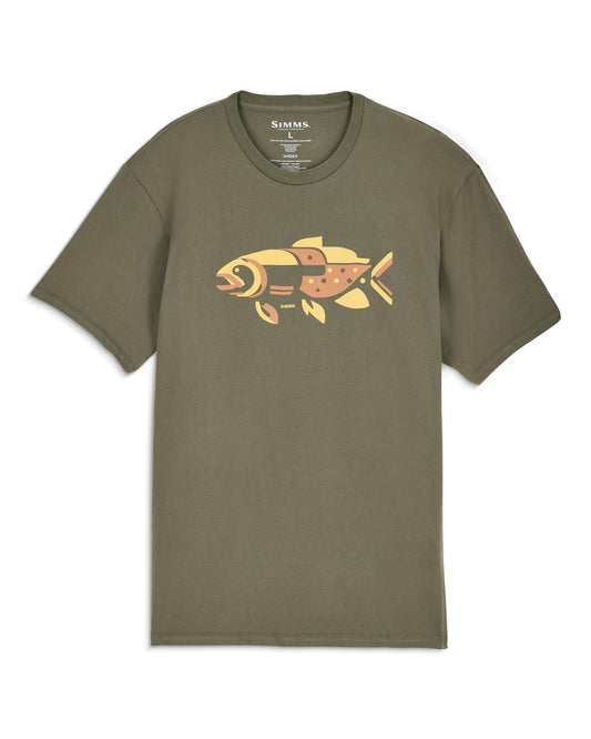 Simms Abstract Fresh T-Shirt For Men