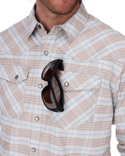 Simms Brackett Flannel Shirt For Men