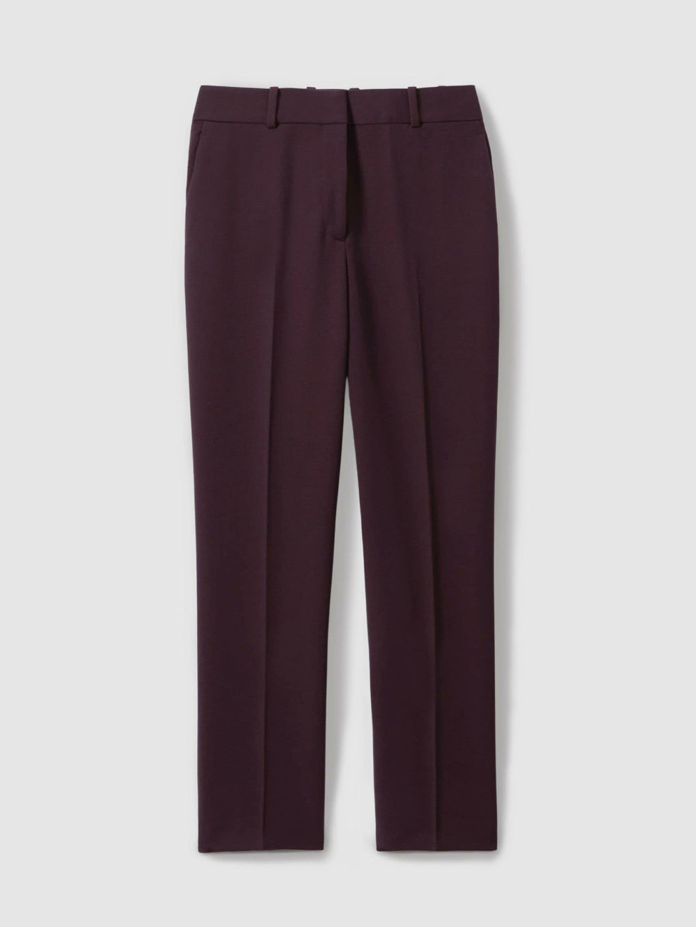 Slim Fit Suit Trousers Berry | Women