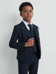 9-14 yrs Wool Blend Single Breasted Blazer Navy | Children & Baby