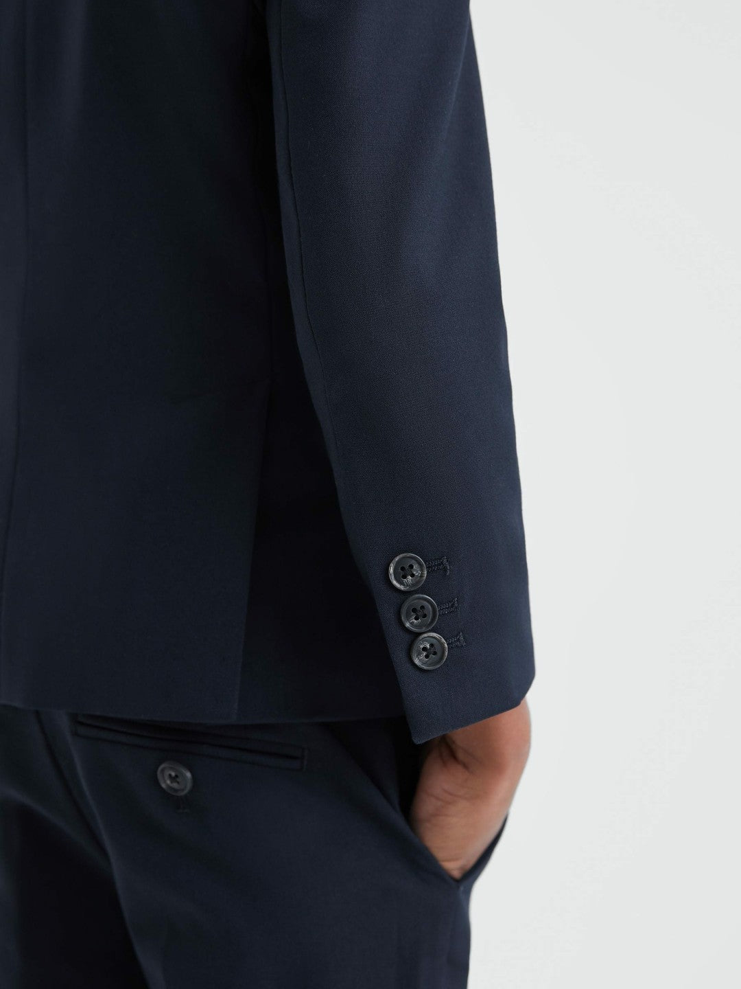 9-14 yrs Wool Blend Single Breasted Blazer Navy | Children & Baby
