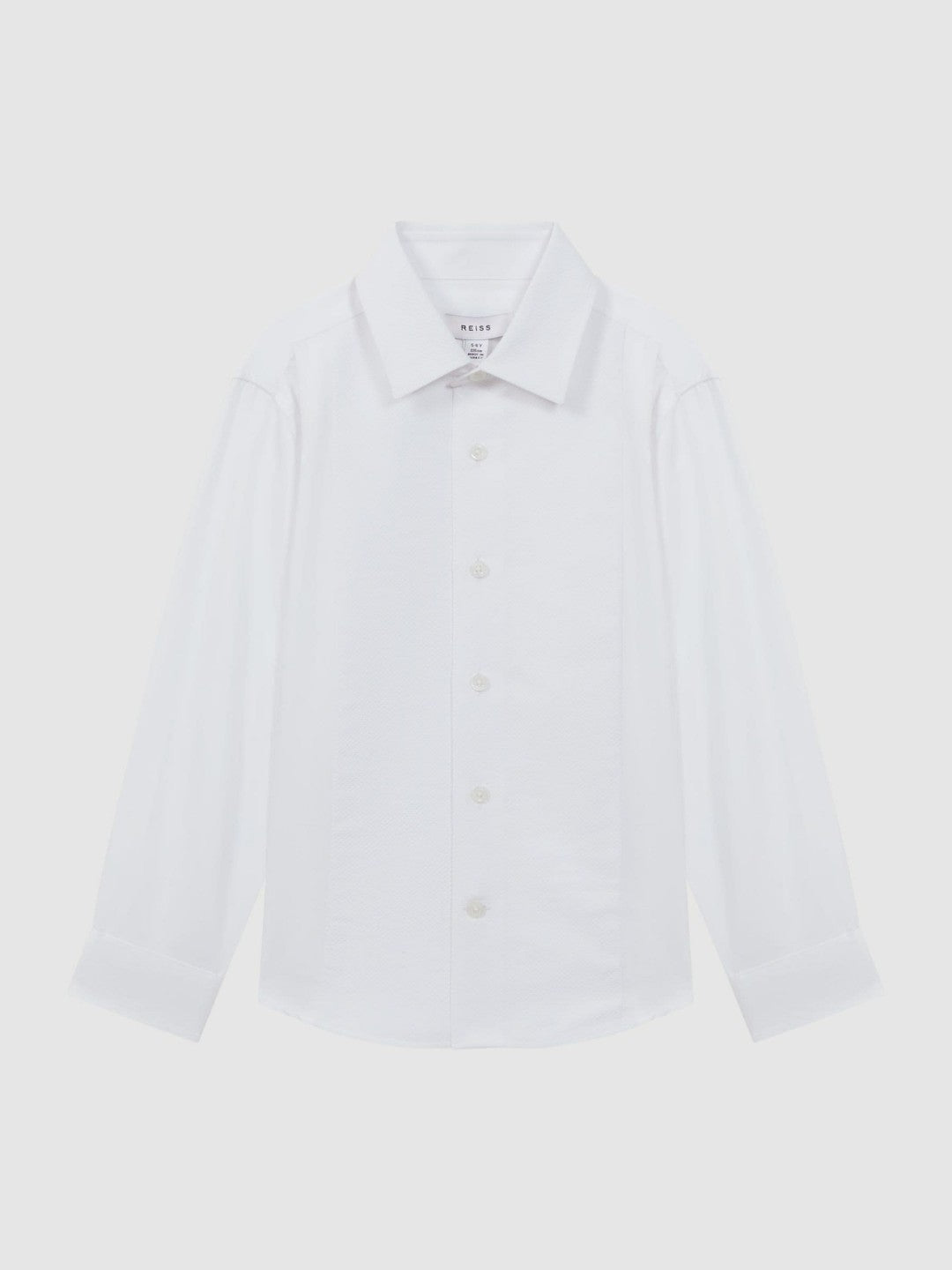 9-14 yrs Slim Fit Textured Bib Dinner Shirt White | Children & Baby