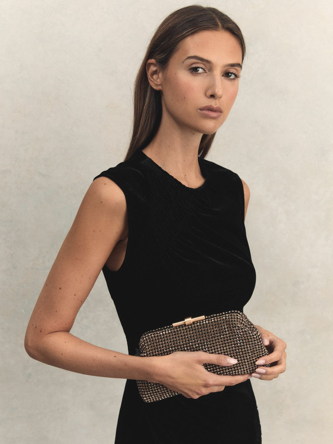 Embellished Clutch Bag Gold | Women
