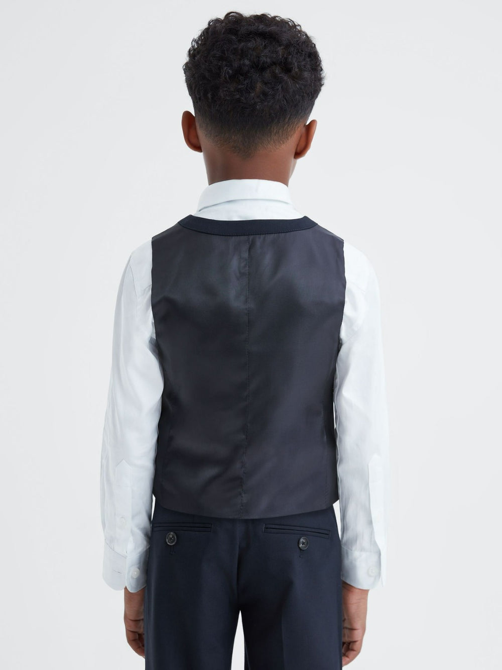 9-14 yrs Modern Fit Waistcoat Navy | Children & Baby
