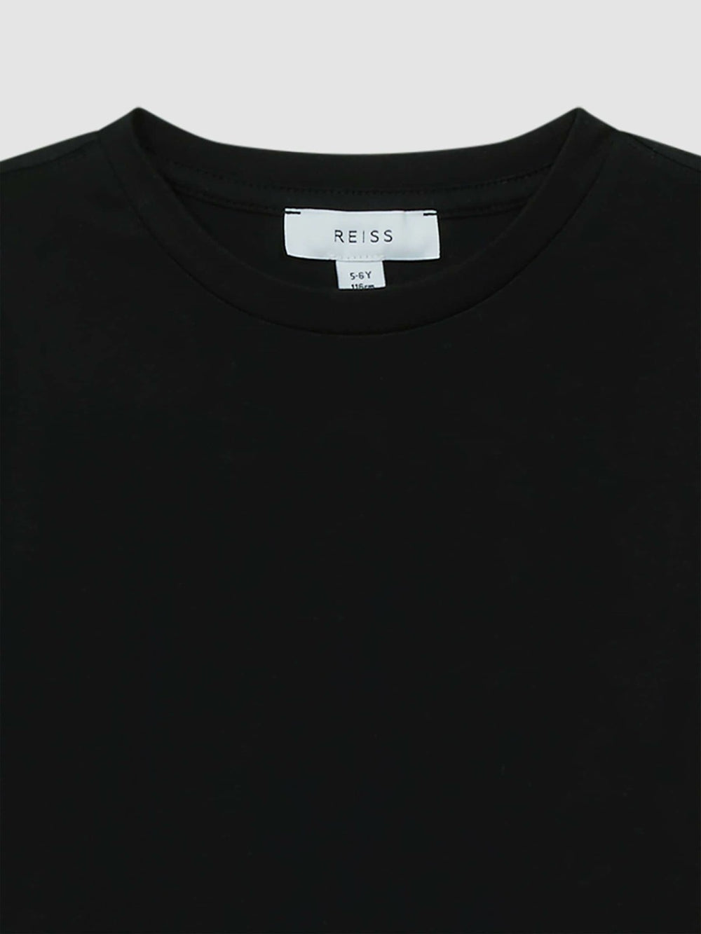 9-13 yrs Crew Neck T-Shirt Black | Children & Baby