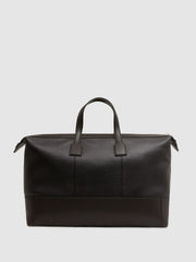 Leather Holdall Chocolate | Men