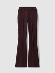 Flared Suit Trousers Berry | Women