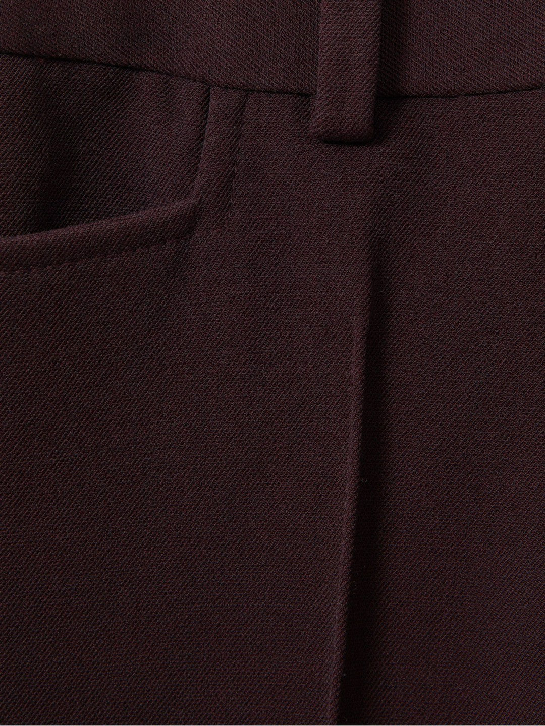 Flared Suit Trousers Berry | Women
