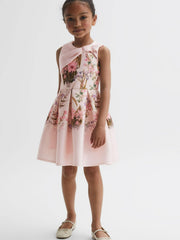 Senior Scuba Floral Printed Dress Multi | Children & Baby