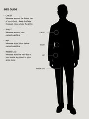 Double Breasted Tuxedo Slim Fit Jacket Black | Men