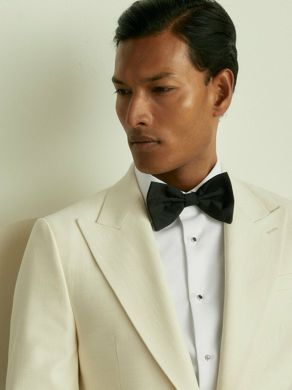 Grosgrain Silk Bow Tie Black | Men