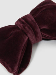 Velvet Bow Tie Bordeaux | Men