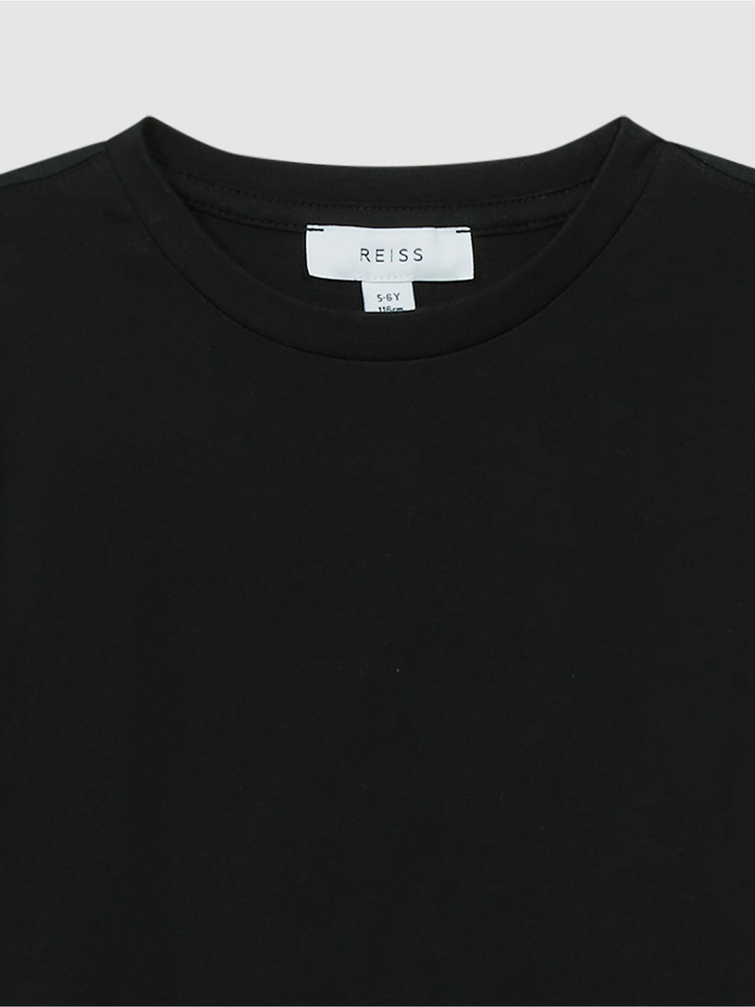 3-9 yrs Crew Neck T-Shirt Black | Children & Baby