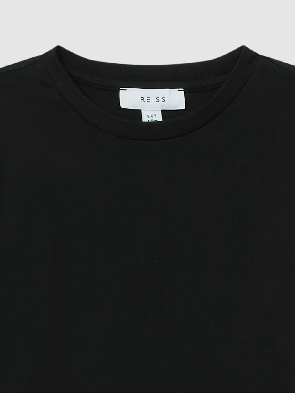 3-9 yrs Crew Neck T-Shirt Black | Children & Baby