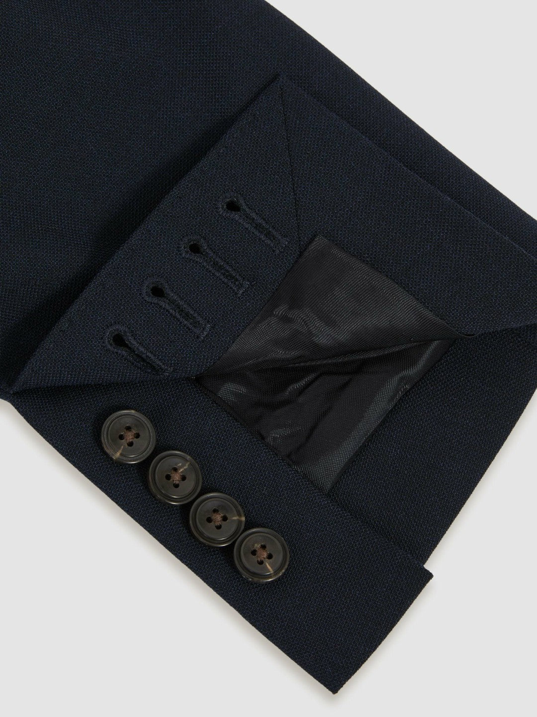 Double Breasted Suit Blazer Slim Fit Navy | Men