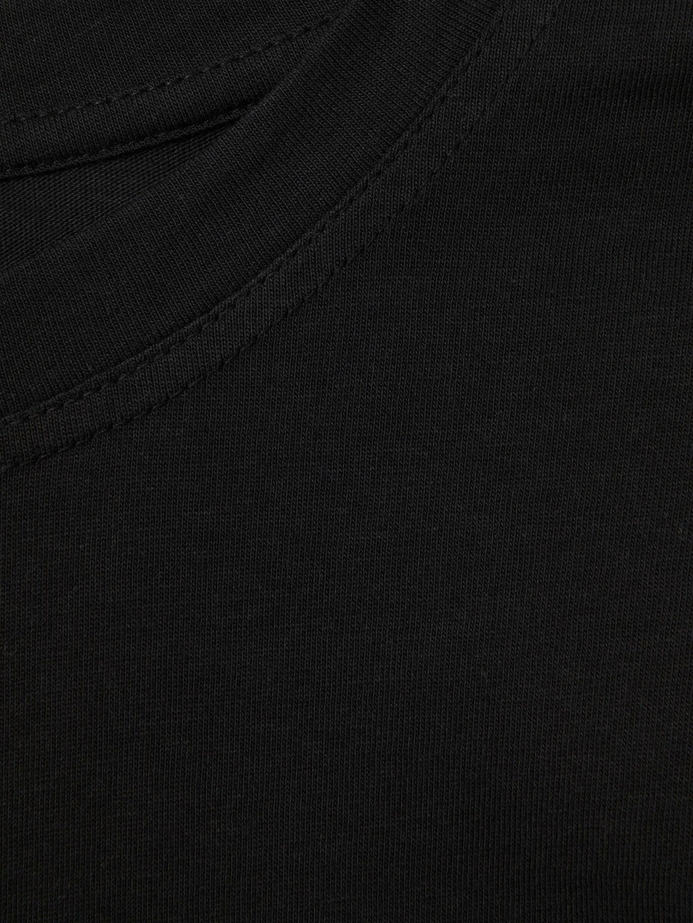Cotton Capped Sleeve T-Shirt Black | Women