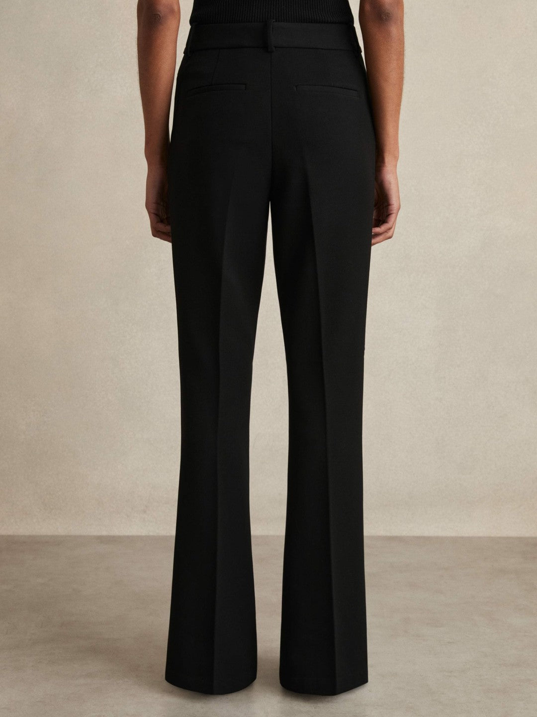 Flared Suit Trousers Black | Women
