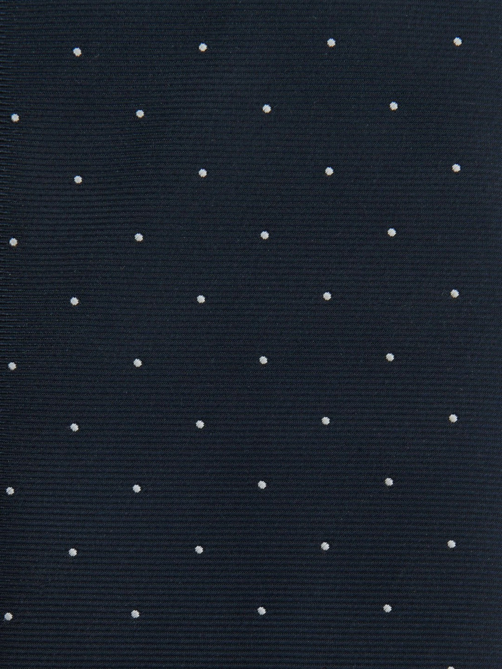 Polka Dot Silk Tie Navy | Men