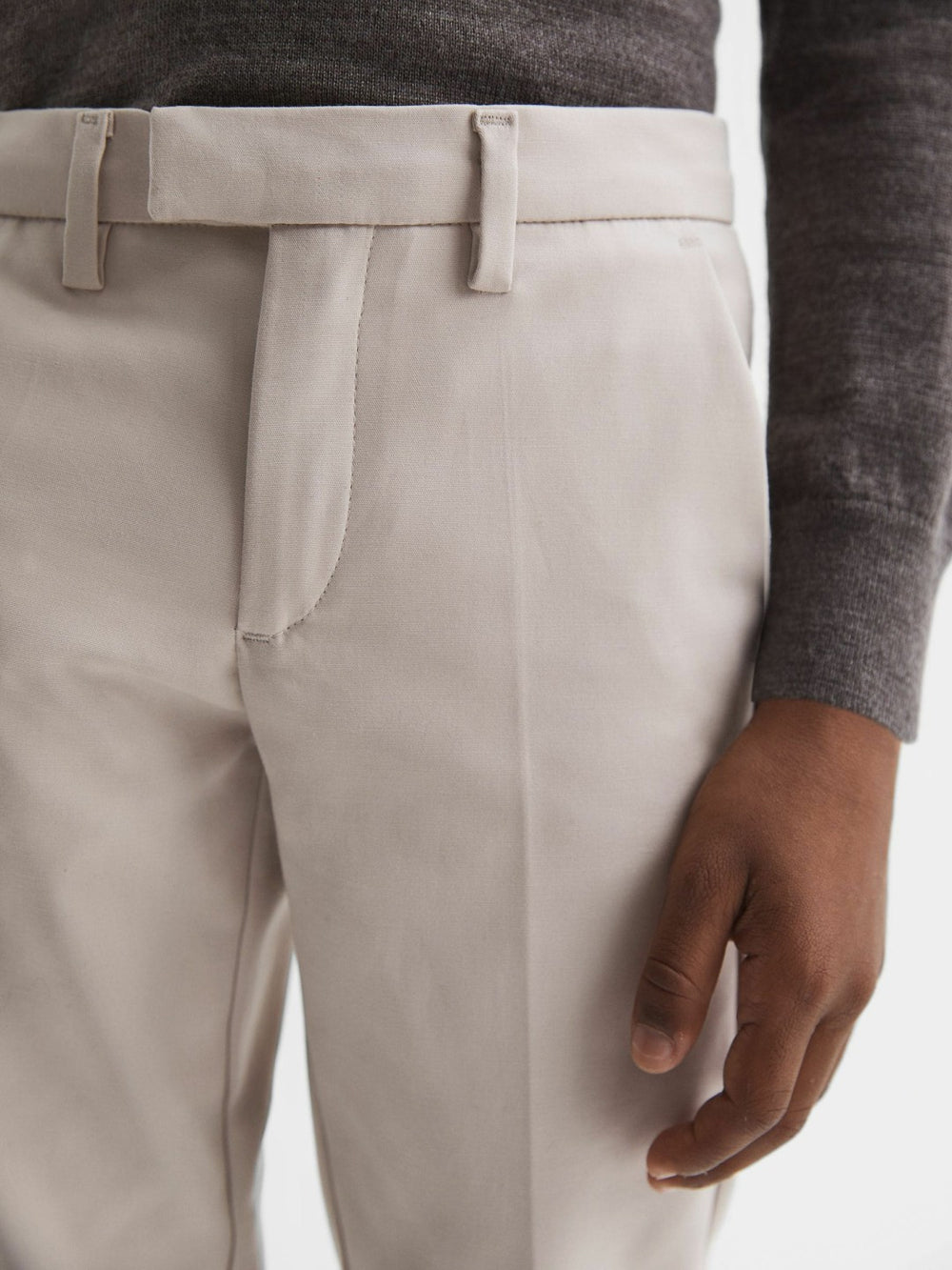9-14 yrs Slim Fit Tapered Chinos Stone | Children & Baby