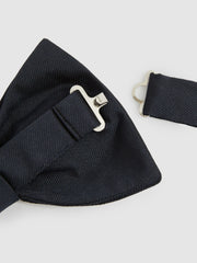 Grosgrain Silk Bow Tie Dark Navy | Men