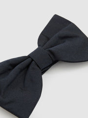 Grosgrain Silk Bow Tie Dark Navy | Men