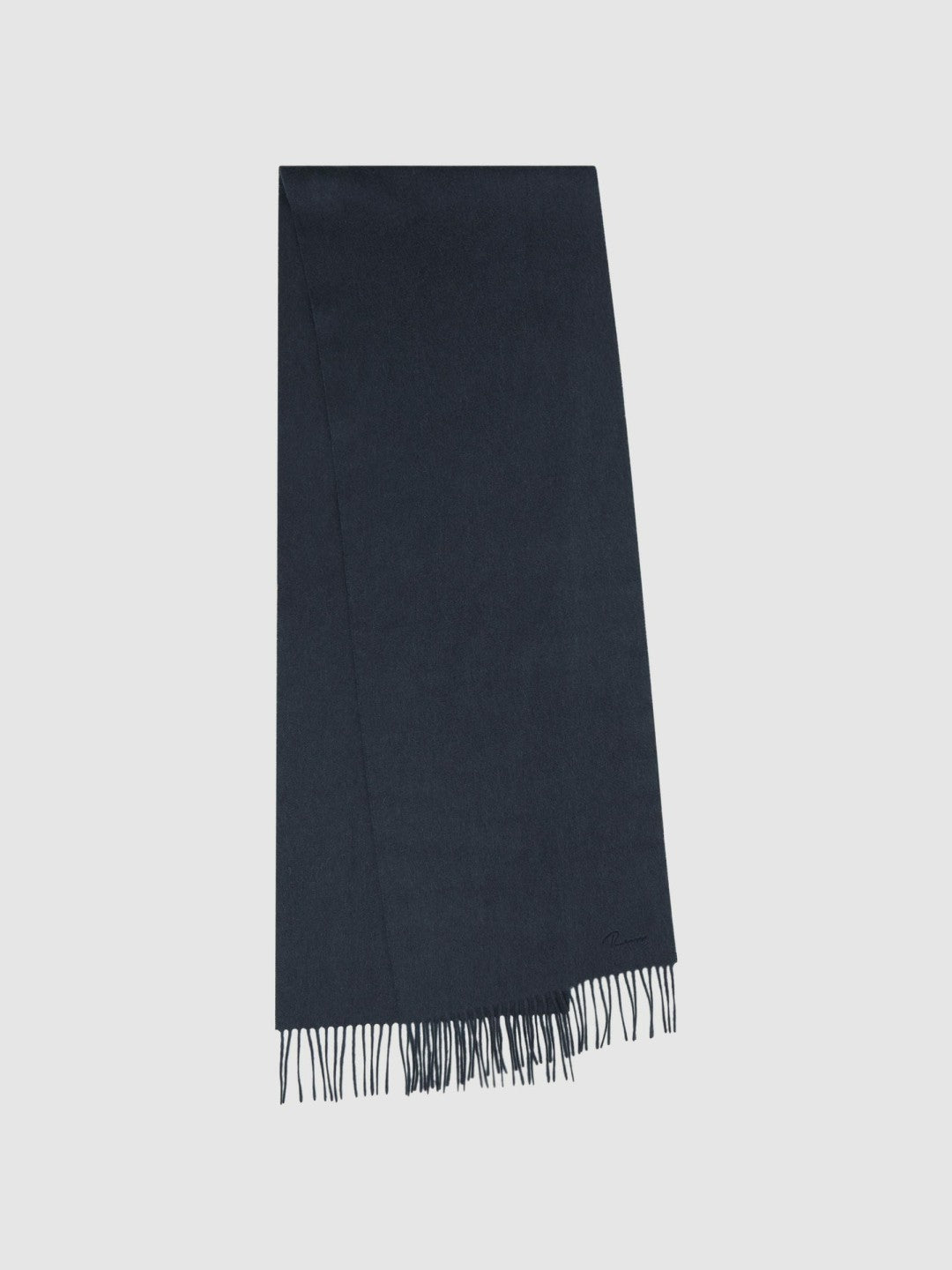 Wool and Cashmere Scarf Airforce Blue | Men
